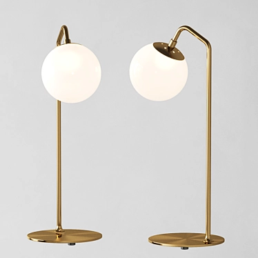 Loire Table Lamp: Elegant Illumination for Your Home 3D model image 1 