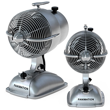 Fanimation UrbanJet - 6" Ceiling Fan 3D model image 1 