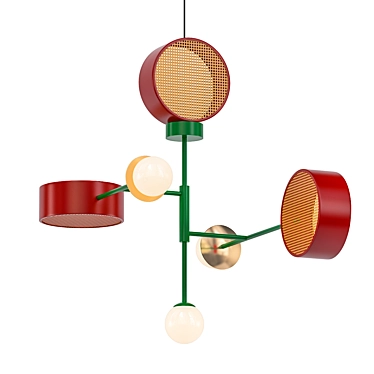 Elegant Asen Design Lamps 3D model image 1 