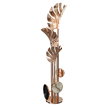 Elegant Callia Floor Lamp 3D model image 1 