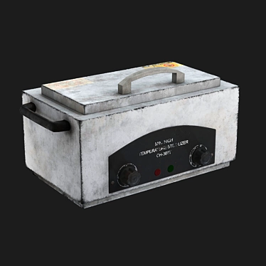 Low Poly Game Model Sterilizer 3D model image 1 