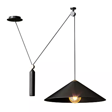 2014 Peso Pendant Light 3D model image 1 