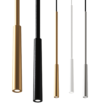 PIPPET Pendant Lamp: Modern LED Lighting 3D model image 1 