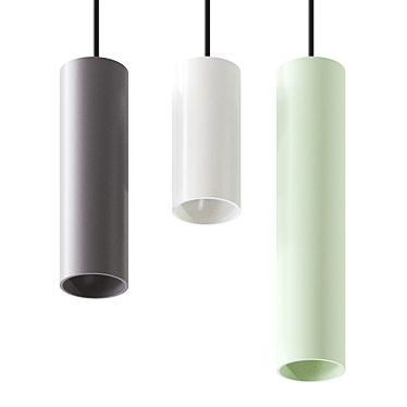 Elegant EGOLUCE Pendant Light 3D model image 1 