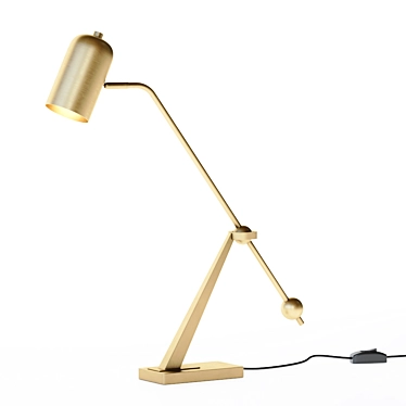 Elegant Stasis Table Lamp 3D model image 1 