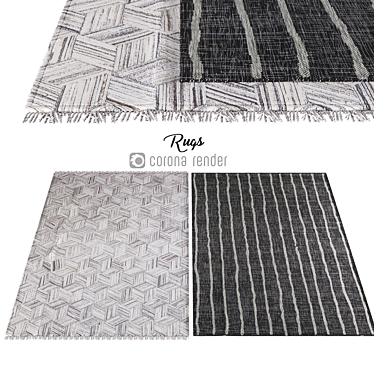 Luxury Carpets: Plush Comfort & Style 3D model image 1 