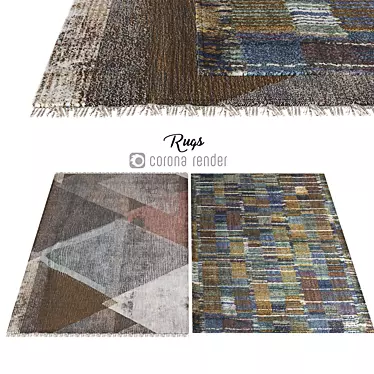 Elegant Floor Carpets 3D model image 1 