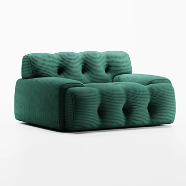 Elegant Comfort: Roche Bobois Blogger 3 3D model image 1 