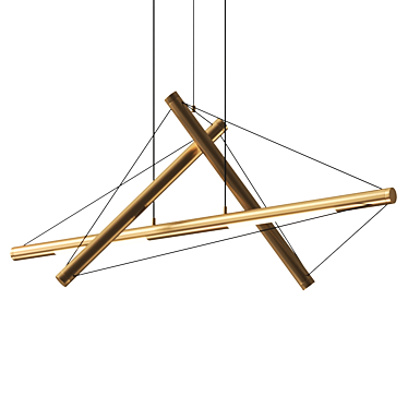 Archxx's 3-Color Suspension Lamp 3D model image 1 