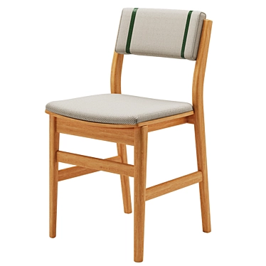 Sleek Sigsbee Chair: Modern Comfort 3D model image 1 