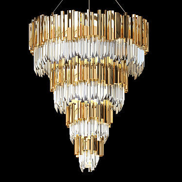 Regal Empire Chandelier 3D model image 1 