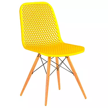Elegant Loftyhome Linden Chair 3D model image 1 