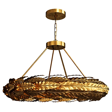 Apollo Small Chandelier: Elegant Illumination for Any Space 3D model image 1 
