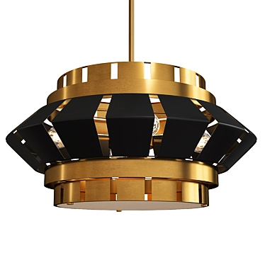 Walt 89007: Elegant Ceiling Chandelier 3D model image 1 