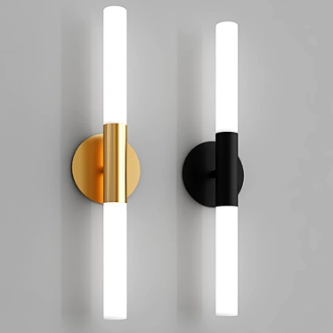 Elegant WINFRED Wall Sconce 3D model image 1 