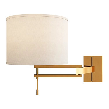 Holly Hunt Swing Arm Sconce 3D model image 1 