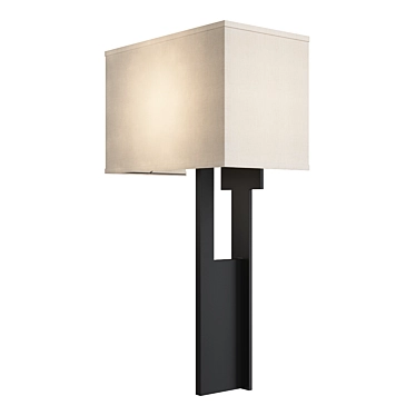 Sleek Holly Hunt Blade Sconce 3D model image 1 