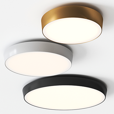 Schätti CIRCULAR C: Stylish Ceiling Light 3D model image 1 