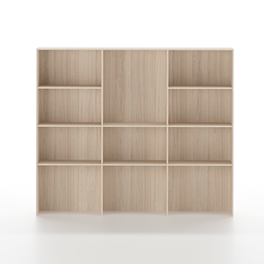 Sleek Polys:192 Cupboard 3D model image 1 