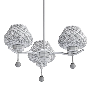 Elegant Design Priscilla Lamp 3D model image 1 