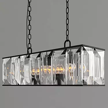 Vitaluce Pendant Chandelier 3D model image 1 