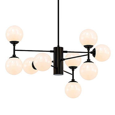 Stunning Dudley Chandelier 3D model image 1 