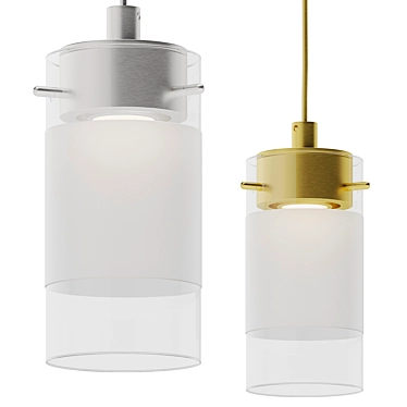 Meyer Pendant: Sleek Modern Lighting 3D model image 1 