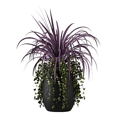 Modern Indoor Plant Collection 3D model image 1 