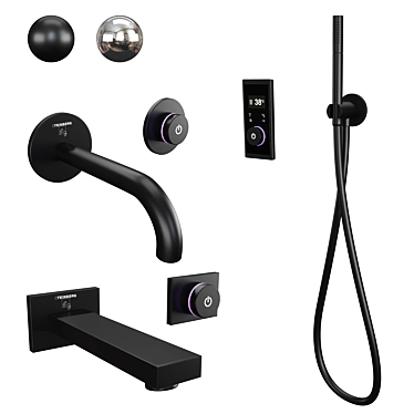 Steinberg iFlow Bathroom Set 3D model image 1 