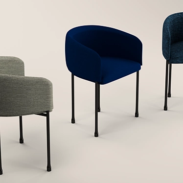 Adea Master 80 Bonnet Chair 3D model image 1 