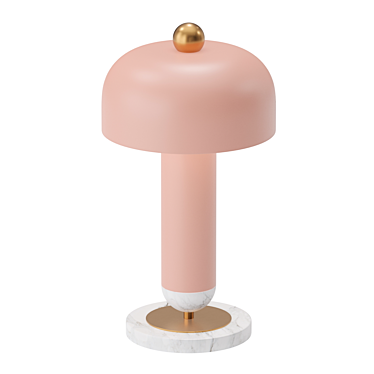 Scandinavian Style Desk Lamp 3D model image 1 