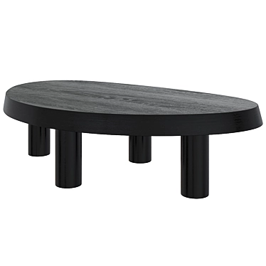 Elegant Prelude Coffee Table 3D model image 1 