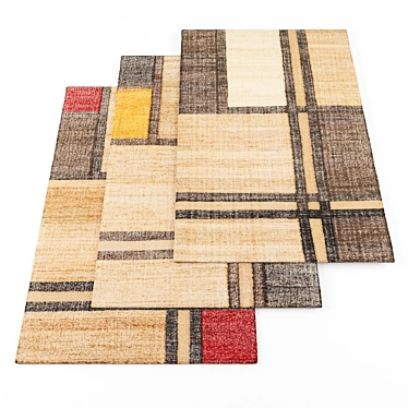 High-Resolution Carpets (Set of 3) 3D model image 1 