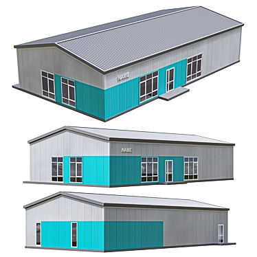 Sandwich panel building