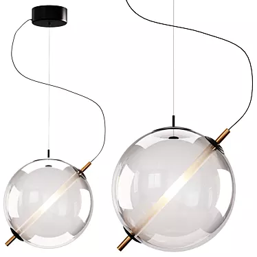 Modern Hanging Lamps - Exclusive Aliexpress Deals! 3D model image 1 
