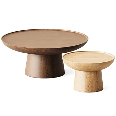 Louis Couchtisch: Elegant Coffee Tables 3D model image 1 