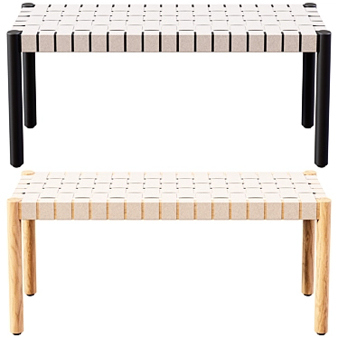 Contemporary Betty Bench for Artilleriet 3D model image 1 