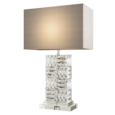 Sleek Modern Table Lamp 3D model image 1 