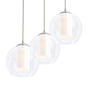 Eglo Bolsano 92762 Pendant Chandelier 3D model image 1 