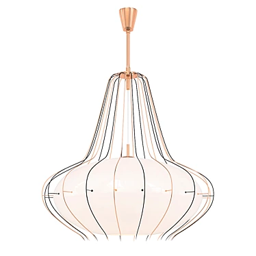 Elegant Angelo Lelii Lamp 3D model image 1 