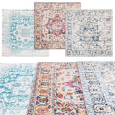 Square Rugs | Variety of Sizes 3D model image 1 