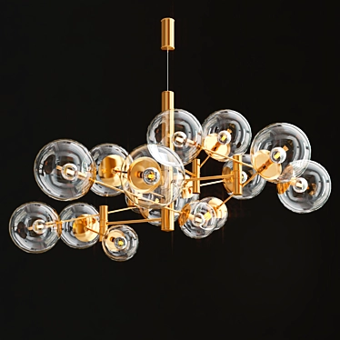 Global 150: Modern Pendant Light 3D model image 1 