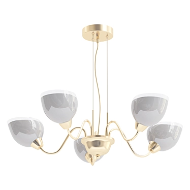 Elegant Lumion ALORA Chandelier 3D model image 1 