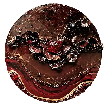 Epoxy Resin Gemstone Art 3D model image 1 