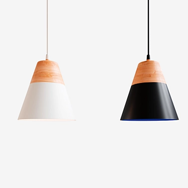 LIGNA Pendant Light: Sleek and Stylish 3D model image 1 