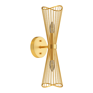 Modern Metal Wall Lamp - Lampatron DARASE 3D model image 1 