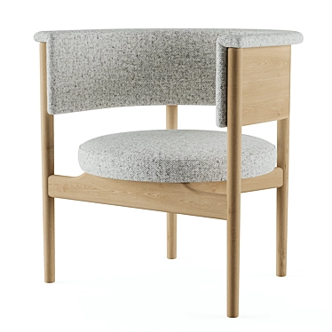 N-CC01 Chair: Karimoku's Stylish Case Study 3D model image 1 