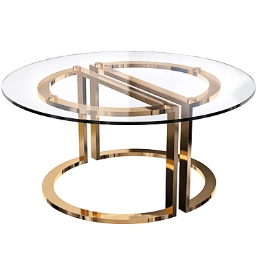 Garda Decor Coffee Table: Elegant and Functional 3D model image 1 