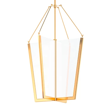 Modern LED Pendant Light: Kichler Calters 3D model image 1 