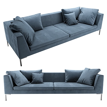 Charles Large Sofa 3D model image 1 